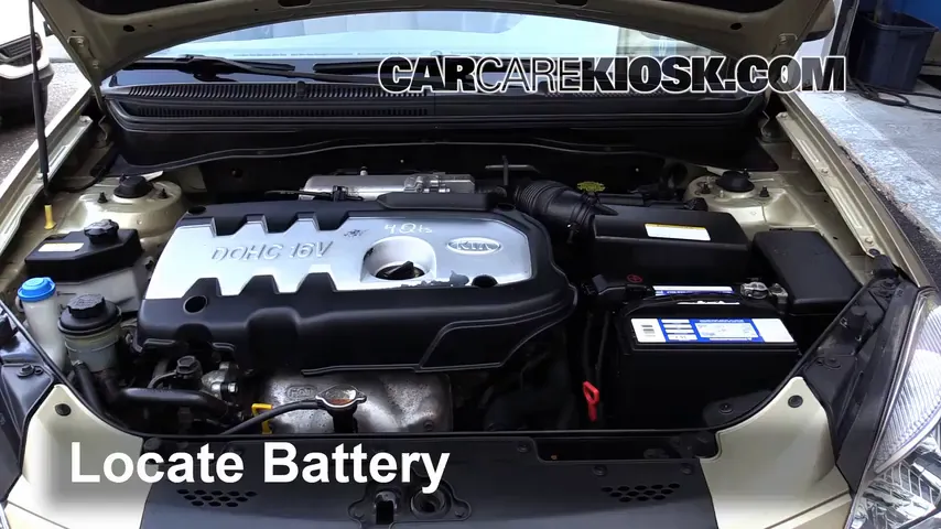 2006 Kia Rio 1.6L 4 Cyl. Battery